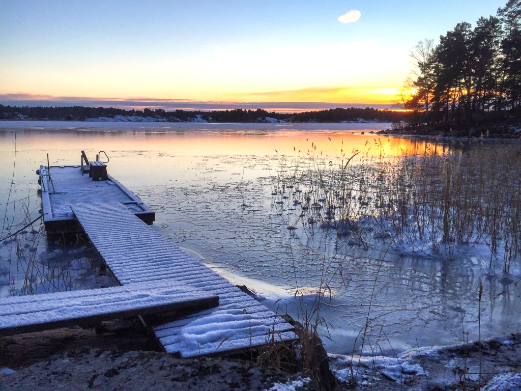 Winter at St. Anna's archipelago