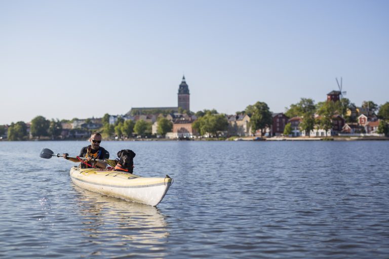 Strängnäs - kajakpaddling - sommar